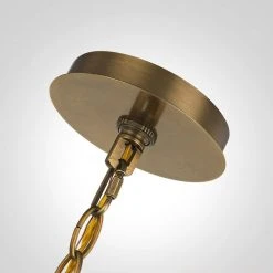 Home Decorators Collection Manhattan 4-Light Aged Brass Chandelier with Cream Colored Drum Shade -Flora Home Decorators Soldes aged brass home decorators collection chandeliers hd 1537 i 76 1000