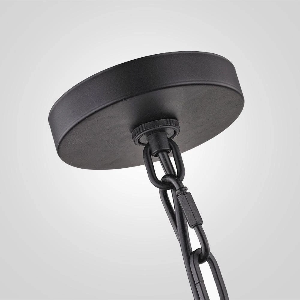 Home Decorators Collection Romaro Row 6-Light Aged Bronze Dinette Chandelier 9 Home Decorators Collection Romaro Row 6-Light Aged Bronze Dinette Chandelier - Image 7