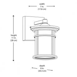 Home Decorators Collection Westbury Collection Aged Iron Outdoor LED Wall Lantern Sconce with Crackle Glass -Flora Home Decorators Soldes aged iron home decorators collection outdoor sconces led kb 08304 77 1000