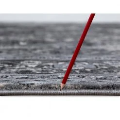 Home Decorators Collection Angora Anthracite 8 ft. x 10 ft. Medallion Area Rug -Flora Home Decorators Soldes anthracite home decorators collection area rugs 27337 1f 1000