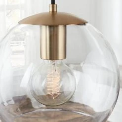 Home Decorators Collection 1-Light Antique Brass and Glass Mini-Pendant -Flora Home Decorators Soldes antique brass home decorators collection pendant lights af42409s 77 1000