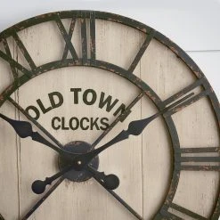 Home Decorators Collection Rustic Black Metal and Natural Shiplap Decorative Wall Clock (23 in.) 10 Home Decorators Collection Rustic Black Metal and Natural Shiplap Decorative Wall Clock (23 in.) -Flora Home Decorators Soldes antique home decorators collection wall clocks 20bc103b2e a0 1000