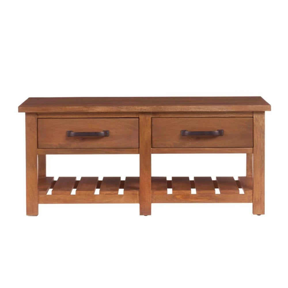 Home Decorators Collection Danforth 42 in. Antique Patina Large Rectangle Wood Coffee Table with 2-Drawers 3 Home Decorators Collection Danforth 42 in. Antique Patina Large Rectangle Wood Coffee Table with 2-Drawers