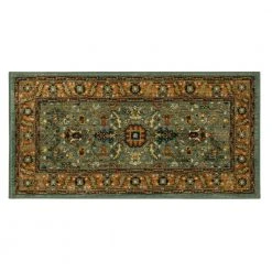 Home Decorators Collection Mariah Aquamarine 2 ft. x 4 ft. Area Rug