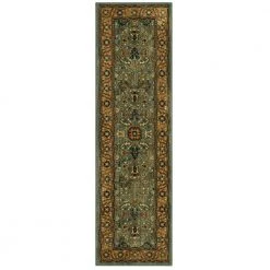 Home Decorators Collection Mariah Aquamarine 2 ft. x 7 ft. Runner Rug
