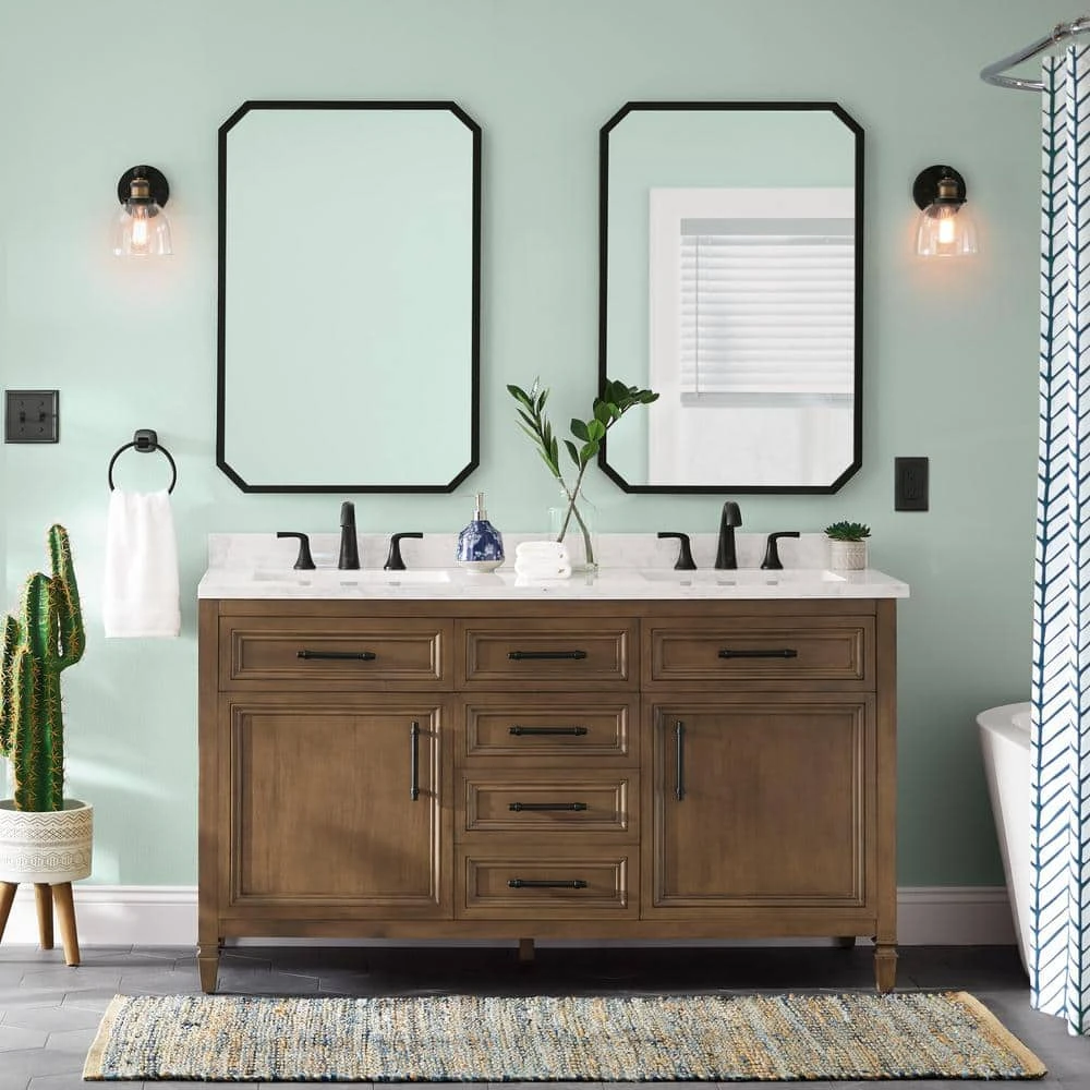 Home Decorators Collection Evelyn 6 in. 1-Light Bronze Modern Industrial Wall Mount Sconce Light with Clear Glass Shade 12 Home Decorators Collection Evelyn 6 in. 1-Light Bronze Modern Industrial Wall Mount Sconce Light with Clear Glass Shade - Image 10