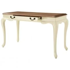 Home Decorators Collection Provence Ivory Writing Desk with Ash Brown Top 54 in. -Flora Home Decorators Soldes ash brown home decorators collection writing desks md pv 006 77 1000