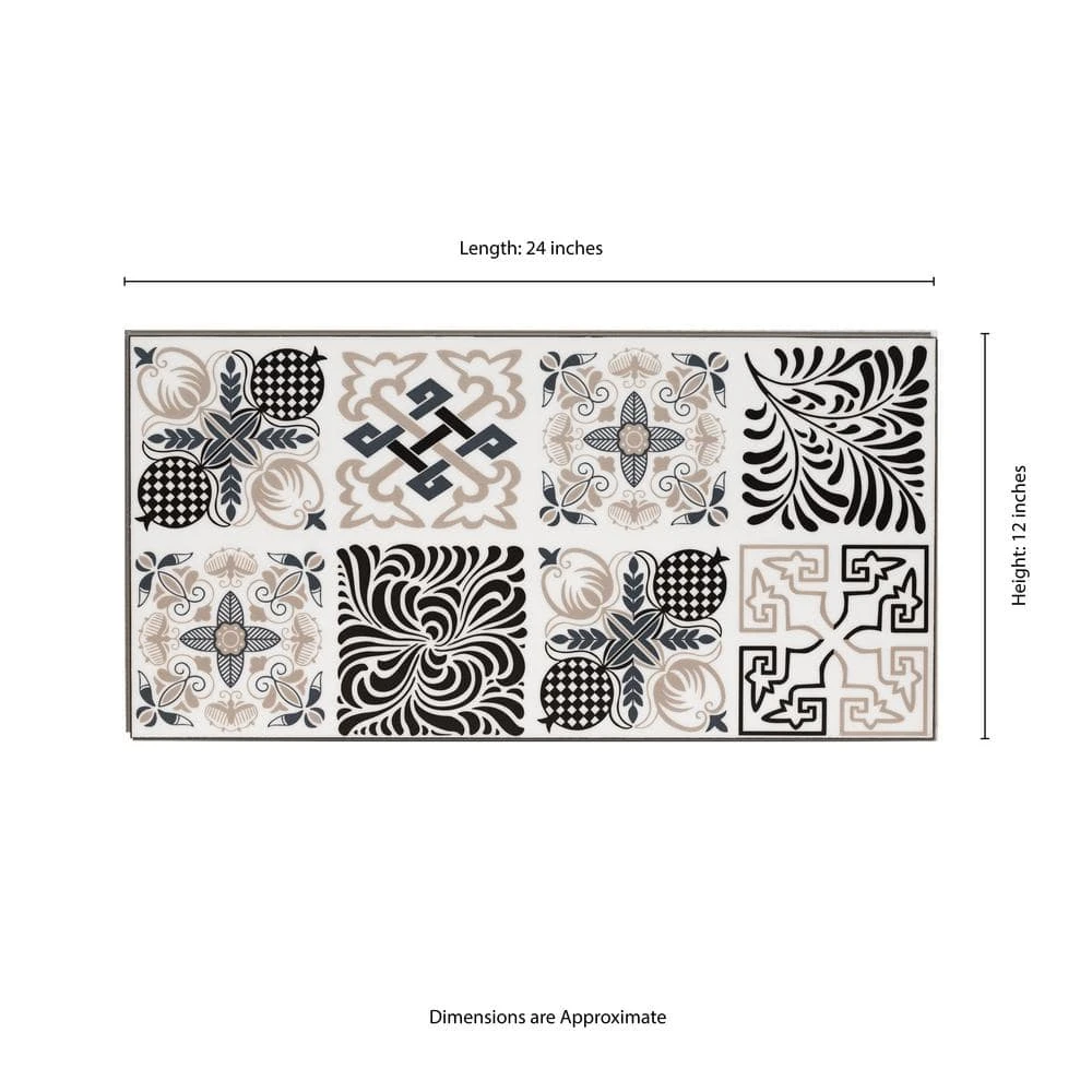 Home Decorators Collection Bailey Rain 11.81 in. W x 23.62 in. L Rigid Core Luxury Vinyl Tile Flooring (19.37 sq. ft. / case) 7 Home Decorators Collection Bailey Rain 11.81 in. W x 23.62 in. L Rigid Core Luxury Vinyl Tile Flooring (19.37 sq. ft. / case) - Image 5