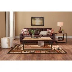 Home Decorators Collection Mountain Top Beige 8 ft. x 10 ft. Cabin Area Rug -Flora Home Decorators Soldes beige home decorators collection area rugs 443208 e1 1000