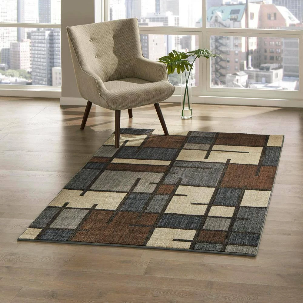 Home Decorators Collection Fairfield Beige 5 ft. x 7 ft. Area Rug 6 Home Decorators Collection Fairfield Beige 5 ft. x 7 ft. Area Rug - Image 4