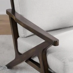 Home Decorators Collection Modern Wood Frame Upholstered Accent Chair in Biscuit (28" W) 14 Home Decorators Collection Modern Wood Frame Upholstered Accent Chair in Biscuit (28" W) -Flora Home Decorators Soldes biscuit home decorators collection accent chairs kw a3000020 1d 1000