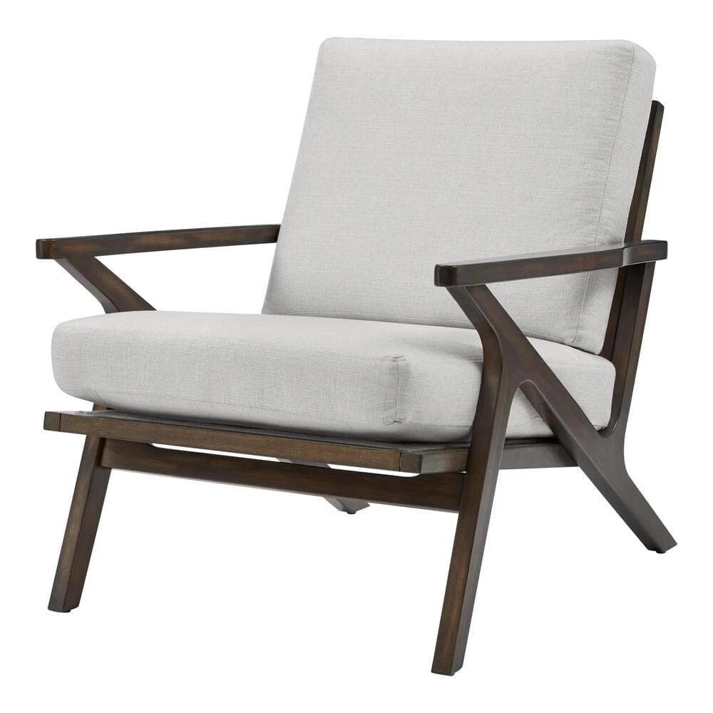 Home Decorators Collection Modern Wood Frame Upholstered Accent Chair in Biscuit (28" W) 10 Home Decorators Collection Modern Wood Frame Upholstered Accent Chair in Biscuit (28" W) - Image 8