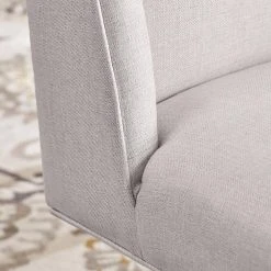 Home Decorators Collection Callaway Wingback Upholstered Office Chair in Biscuit Beige -Flora Home Decorators Soldes biscuit home decorators collection task chairs 121 1 a0 1000