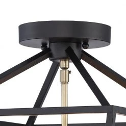 Home Decorators Collection Weyburn 16.5 in. 4-Light Black and Gold Lantern Farmhouse Semi-Flush Mount Kitchen Ceiling Light Fixture 22 Home Decorators Collection Weyburn 16.5 in. 4-Light Black and Gold Lantern Farmhouse Semi-Flush Mount Kitchen Ceiling Light Fixture -Flora Home Decorators Soldes black and gold home decorators collection flush mount lights c5596 bk gd 44 1000