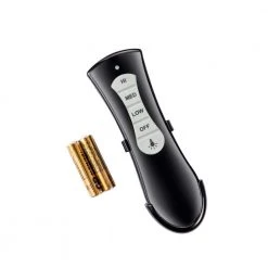 Home Decorators Collection Windara 22 in. LED Indoor/Covered Outdoor Black Ceiling Fan with Light Kit and Remote Control -Flora Home Decorators Soldes black home decorators collection ceiling fans with lights sfl 550l3 4f 1000