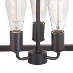 Home Decorators Collection Boswell Quarter 14 in. 3-Light Distressed Black Farmhouse Square Pendant Light -Flora Home Decorators Soldes black home decorators collection chandeliers 7948hdcdbdi 44 1000