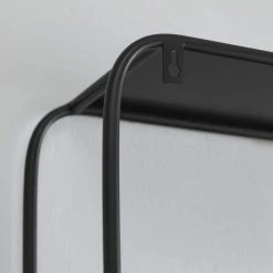 Home Decorators Collection Industrial Black Metal Wall Shelf (23 in. W x 33 in. H) -Flora Home Decorators Soldes black home decorators collection decorative shelving 99tg122pa a0 1000