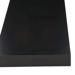 Home Decorators Collection 8 in. D x 36 in. L x 1-1/4 in. H Black Slim Shelf -Flora Home Decorators Soldes black home decorators collection decorative shelving hdcsl36b a0 1000