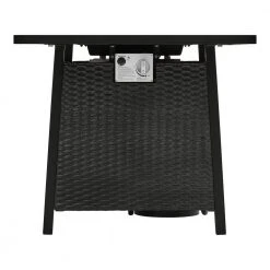 Home Decorators Collection Tucson 30 in. Square x 25.5 in. Steel Black Marble Tile Top LP Gas Fire Pit -Flora Home Decorators Soldes black home decorators collection gas fire pits 2479fp 2 44 1000