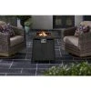 Home Decorators Collection Tucson 30 in. Square x 25.5 in. Steel Black Marble Tile Top LP Gas Fire Pit -Flora Home Decorators Soldes black home decorators collection gas fire pits 2479fp 2 64 1000