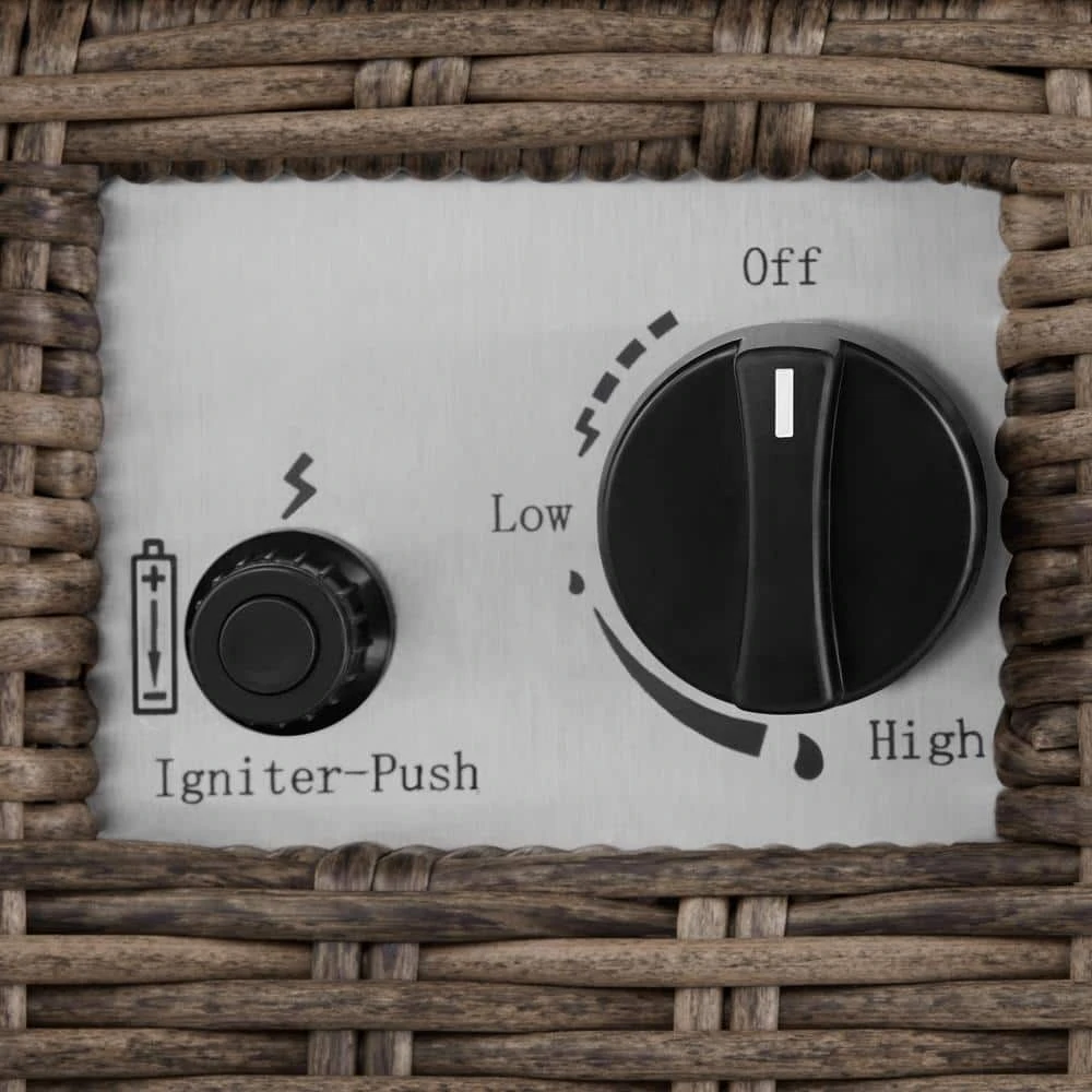 Home Decorators Collection Corden 44.9 in. Outdoor Steel Propane Black Gas Fire Pit Table 12 Home Decorators Collection Corden 44.9 in. Outdoor Steel Propane Black Gas Fire Pit Table - Image 10