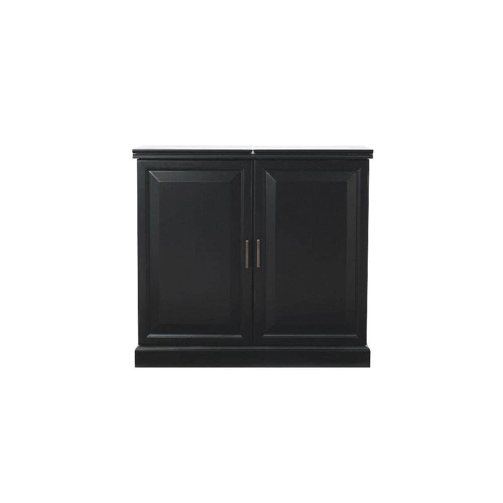 Home Decorators Collection Jamison Black Bar with Expandable Storage 11 Home Decorators Collection Jamison Black Bar with Expandable Storage - Image 9