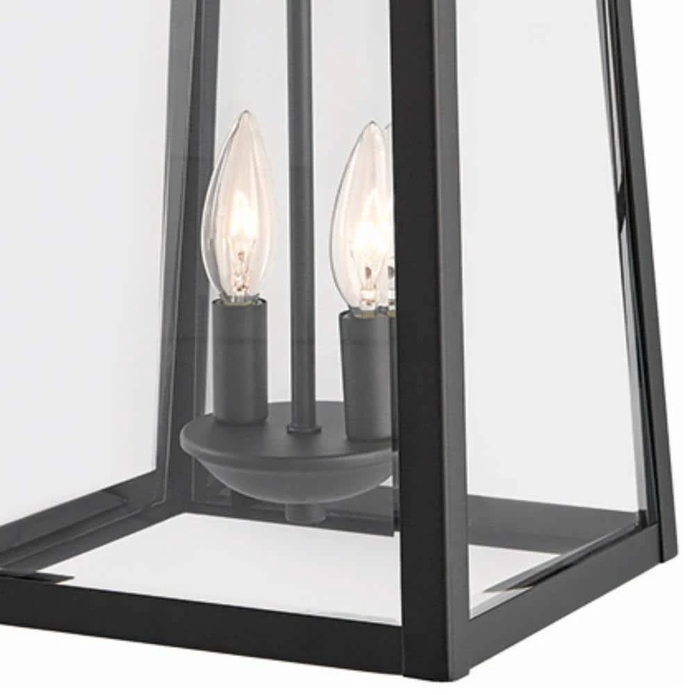 Home Decorators Collection Blakeley Transitional 2-Light Black Outdoor Wall Lantern with Beveled Glass 11 Home Decorators Collection Blakeley Transitional 2-Light Black Outdoor Wall Lantern with Beveled Glass - Image 9