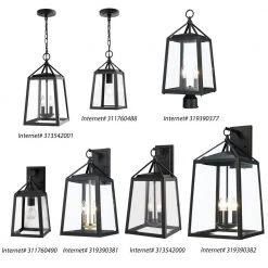Home Decorators Collection Blakeley Transitional 2-Light Black Outdoor Wall Lantern with Beveled Glass 14 Home Decorators Collection Blakeley Transitional 2-Light Black Outdoor Wall Lantern with Beveled Glass -Flora Home Decorators Soldes black home decorators collection outdoor sconces 19905 a0 1000