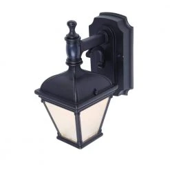 Home Decorators Collection St.Anoche 1-Light Black Motion Activated Outdoor Integrated LED Wall Lantern Sconce 9 Home Decorators Collection St.Anoche 1-Light Black Motion Activated Outdoor Integrated LED Wall Lantern Sconce -Flora Home Decorators Soldes black home decorators collection outdoor sconces 2422 pir 4f 1000