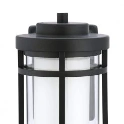 Home Decorators Collection Black Outdoor LED Wall Lantern Sconce -Flora Home Decorators Soldes black home decorators collection outdoor sconces dw7031bk 40 1000