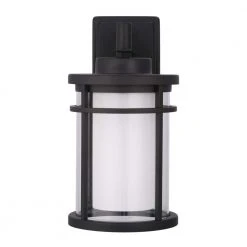 Home Decorators Collection Black Outdoor LED Wall Lantern Sconce -Flora Home Decorators Soldes black home decorators collection outdoor sconces dw7178bk a0 1000