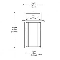 Home Decorators Collection Mauvo Canyon Collection Black Outdoor Seeded Glass Dusk to Dawn Wall Lantern Sconce -Flora Home Decorators Soldes black home decorators collection outdoor sconces kb 06005 del 4f 1000