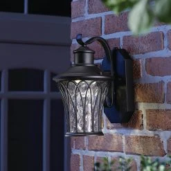 Home Decorators Collection Avia Falls Black Outdoor LED Dusk to Dawn Wall Lantern Sconce 12 Home Decorators Collection Avia Falls Black Outdoor LED Dusk to Dawn Wall Lantern Sconce -Flora Home Decorators Soldes black home decorators collection outdoor sconces led hd501 bk 40 1000