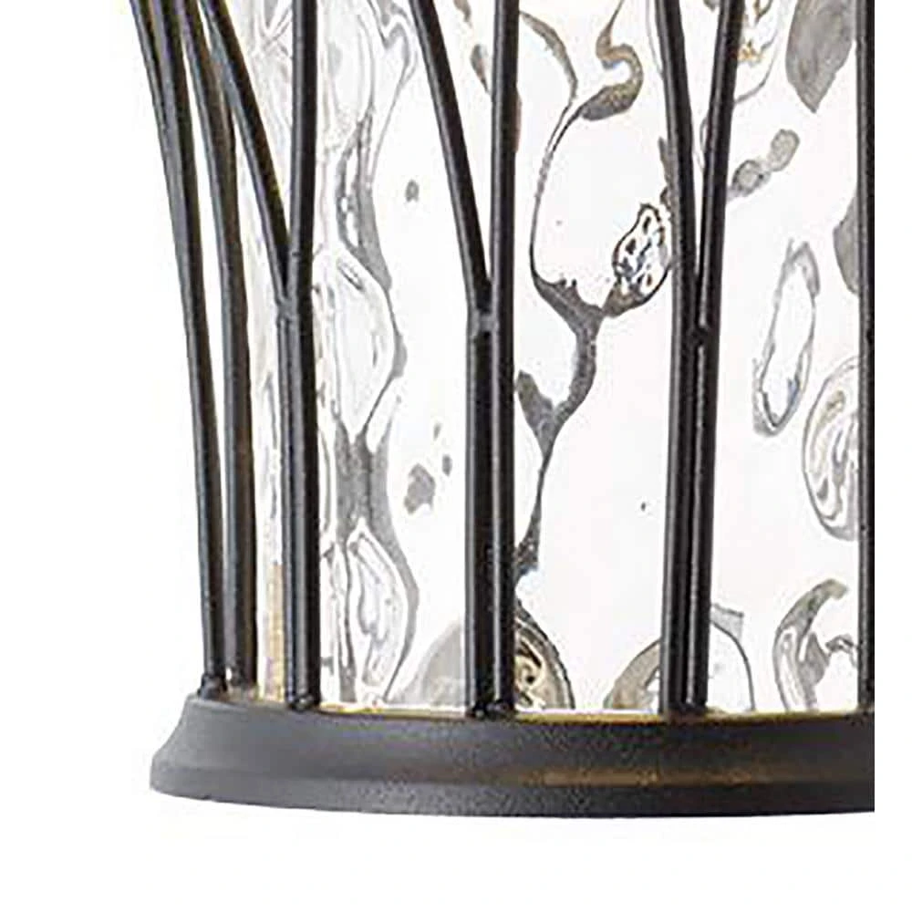 Home Decorators Collection Avia Falls Black Outdoor LED Dusk to Dawn Wall Lantern Sconce 10 Home Decorators Collection Avia Falls Black Outdoor LED Dusk to Dawn Wall Lantern Sconce - Image 8