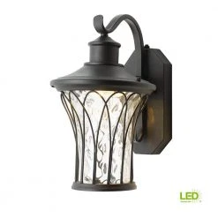 Home Decorators Collection Avia Falls Black Outdoor LED Dusk to Dawn Wall Lantern Sconce 18 Home Decorators Collection Avia Falls Black Outdoor LED Dusk to Dawn Wall Lantern Sconce -Flora Home Decorators Soldes black home decorators collection outdoor sconces led hd501bk med c3 1000