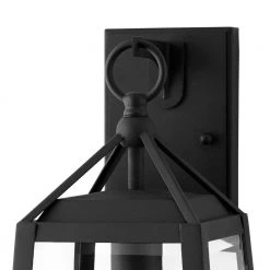Home Decorators Collection Blakeley Transitional 1-Light Black Outdoor Wall Lantern with Beveled Glass -Flora Home Decorators Soldes black home decorators collection outdoor sconces w 09905 c3 1000
