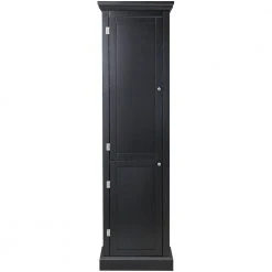 Home Decorators Collection Prescott Black Modular Kitchen Pantry with 2-Doors