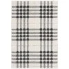 Home Decorators Collection Newburry Black and White 8 ft. x 10 ft. Menswear Polypropylene Area Rug -Flora Home Decorators Soldes black white home decorators collection area rugs 5650 290 65hdc 64 1000