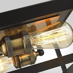 Home Decorators Collection Walden Forge 2-Light Black Frame Flush Mount Ceiling Light with Antique Brass Sockets 19 Home Decorators Collection Walden Forge 2-Light Black Frame Flush Mount Ceiling Light with Antique Brass Sockets -Flora Home Decorators Soldes black with antique brass home decorators collection flush mount lights hd 1550 i 44 1000