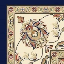 Home Decorators Collection Judith Blue/Ivory 5 ft. x 8 ft. Indoor Area Rug 8 Home Decorators Collection Judith Blue/Ivory 5 ft. x 8 ft. Indoor Area Rug -Flora Home Decorators Soldes blue home decorators collection area rugs 9173010320 c3 1000