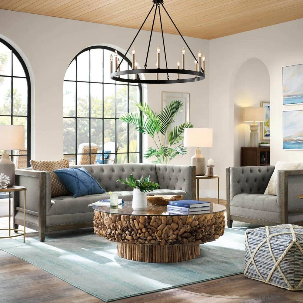 Home Decorators Collection Blue Cross Woven Square Floor Pouf Ottoman (20 in.) 13 Home Decorators Collection Blue Cross Woven Square Floor Pouf Ottoman (20 in.) - Image 11