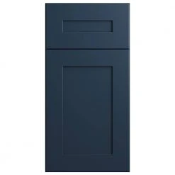 Home Decorators Collection Newport Blue Painted Plywood Shaker Stock Assembled Base Kitchen Cabinet Soft Close FH Left 12 in. x 34.5 in. x 24 in. -Flora Home Decorators Soldes blue painted home decorators collection assembled kitchen cabinets b12fhl nmb 4f 1000