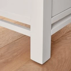 Home Decorators Collection Calden Bright White 2-Drawer Nightstand (26 in. H x 22 in. W x 16 in. D) -Flora Home Decorators Soldes bright white home decorators collection nightstands campaign ns 1d 1000