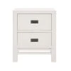 Home Decorators Collection Calden Bright White 2-Drawer Nightstand (26 in. H x 22 in. W x 16 in. D) -Flora Home Decorators Soldes bright white home decorators collection nightstands campaign ns 64 1000