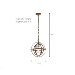 Home Decorators Collection Barton Bay 1-Light Bronze and Champagne Pewter Orb Mini Pendant -Flora Home Decorators Soldes bronze and champagne pewter home decorators collection pendant lights 27030 31 1000