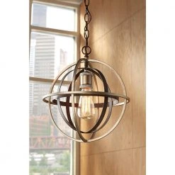 Home Decorators Collection Barton Bay 1-Light Bronze and Champagne Pewter Orb Mini Pendant -Flora Home Decorators Soldes bronze and champagne pewter home decorators collection pendant lights 27030 c3 1000