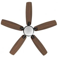 Home Decorators Collection Fawndale 46 in. Indoor Integrated LED Bronze Ceiling Fan with Light Kit, 5 Reversible Blades and Remote Control -Flora Home Decorators Soldes bronze home decorators collection ceiling fans with lights 52021 40 1000