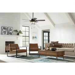 Home Decorators Collection Shanahan 52 in. Indoor/Outdoor LED Bronze Ceiling Fan with Light Kit, Downrod and Reversible Blades -Flora Home Decorators Soldes bronze home decorators collection ceiling fans with lights 59201 e1 1000