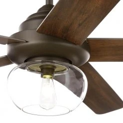 Home Decorators Collection Avonbrook 56 in. LED Bronze Ceiling Fan with Light Kit and Remote Control -Flora Home Decorators Soldes bronze home decorators collection ceiling fans with lights 59256 40 1000