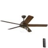 Home Decorators Collection Avonbrook 56 in. LED Bronze Ceiling Fan with Light Kit and Remote Control -Flora Home Decorators Soldes bronze home decorators collection ceiling fans with lights 59256 64 1000